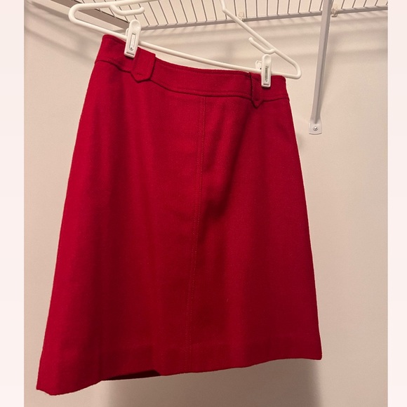 Talbot’s Red Pencil Skirt - Picture 1 of 3
